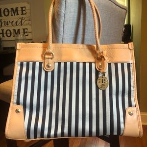 Henri Bendel Classic Stripe Shoulder Bag